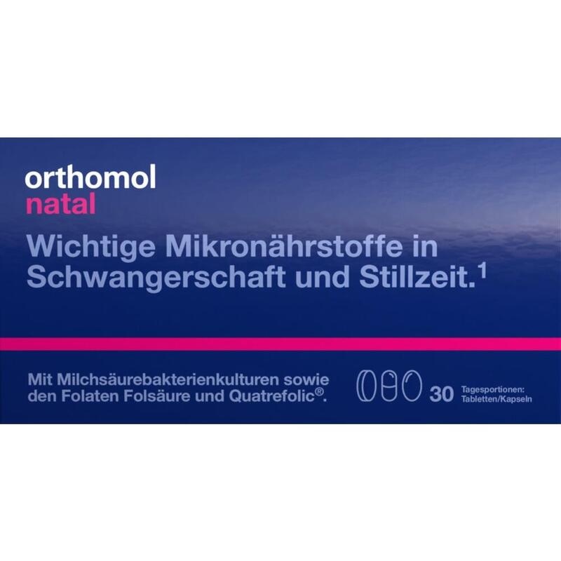 ORTHOMOL Natal Tabletten/Kapseln Kombipackung