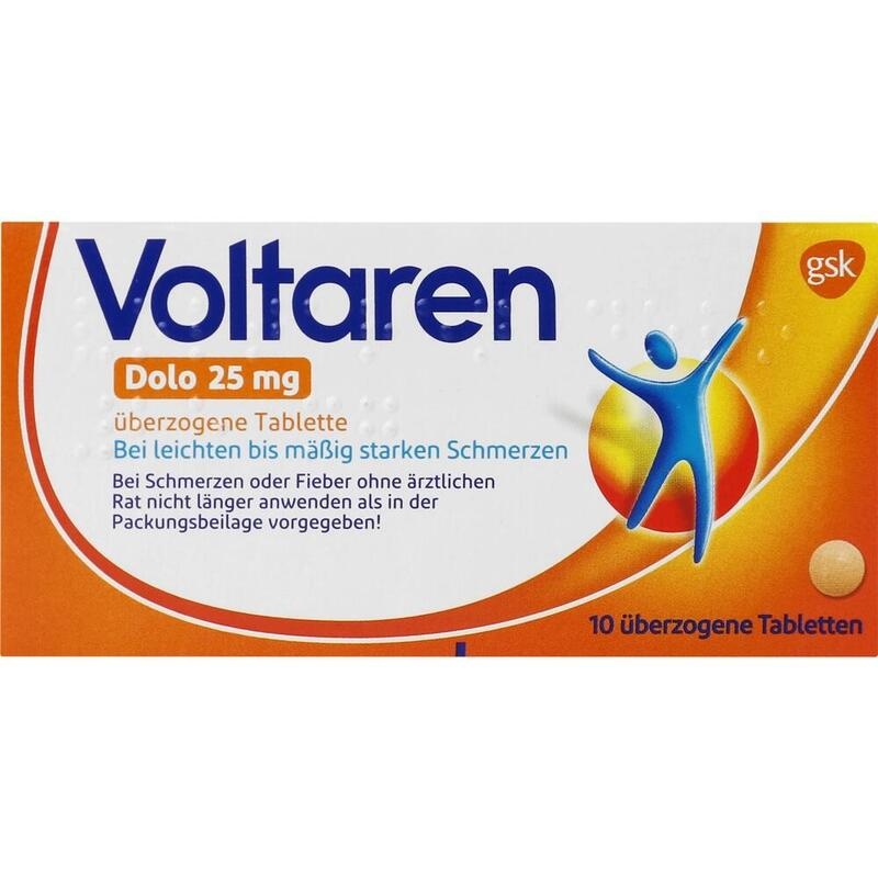 VOLTAREN Dolo 25 mg überzogene Tabletten