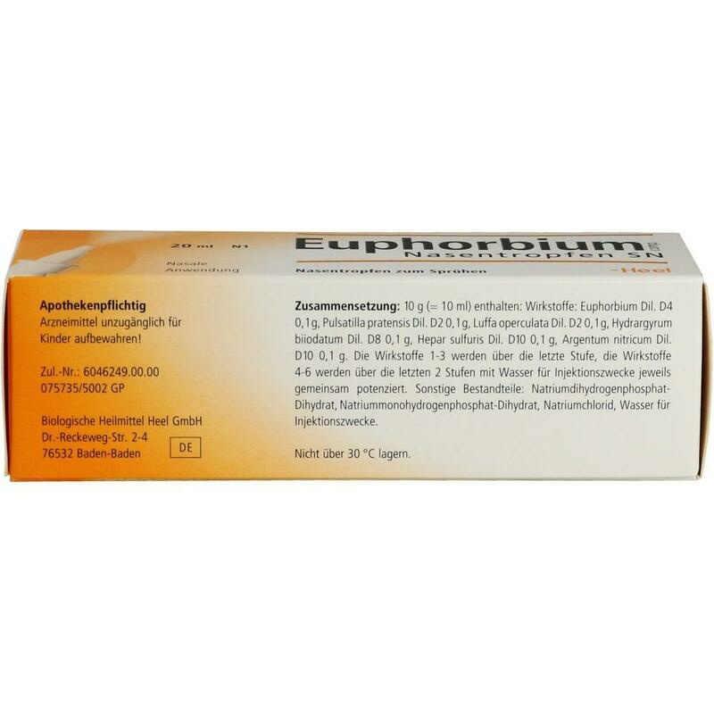 EUPHORBIUM COMPOSITUM Nasentr.SN Nasendosierspray