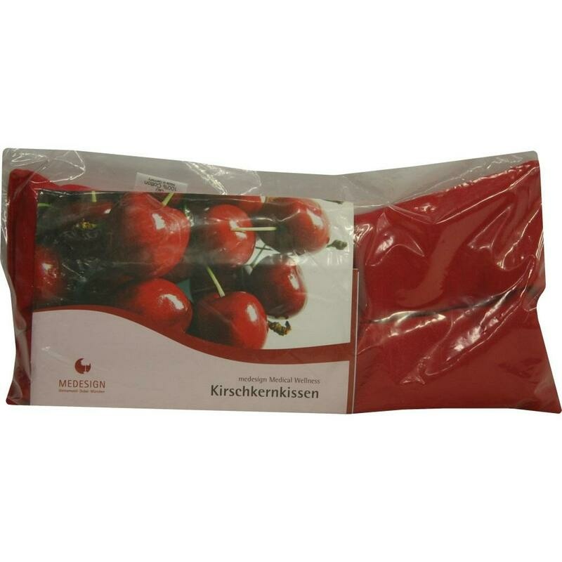 KIRSCHKERNKISSEN 20x40 cm rot