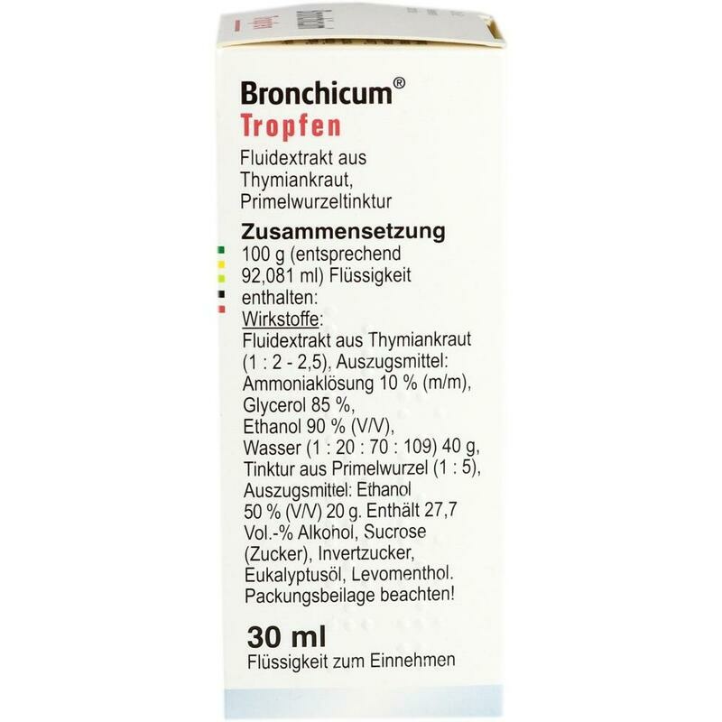 BRONCHICUM Tropfen