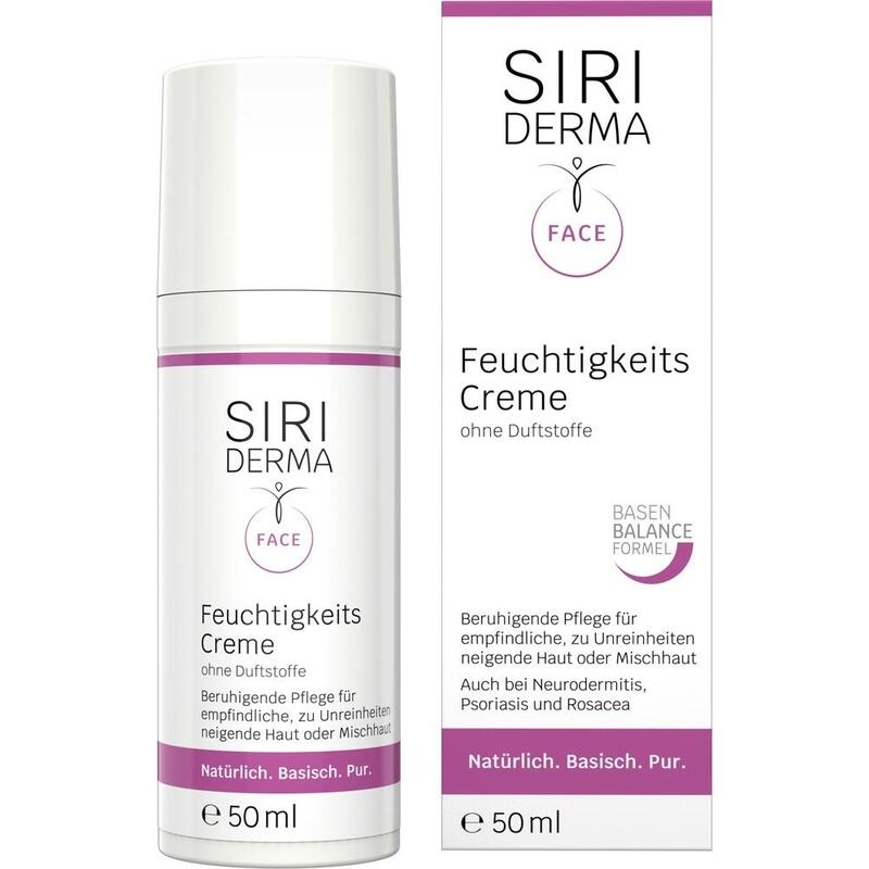 SIRIDERMA Feuchtigkeits Creme ohne Duftstoffe