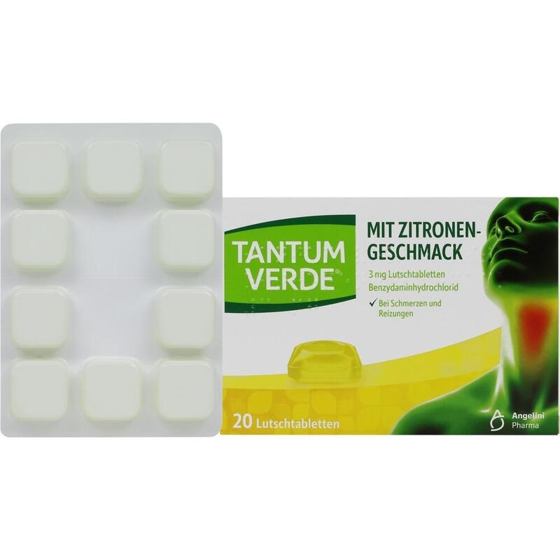 TANTUM VERDE 3 mg Lutschtabl.m.Zitronengeschmack