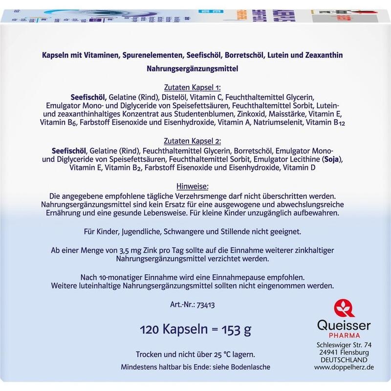 DOPPELHERZ Augen plus Sehkraft+Schutz system Kaps.