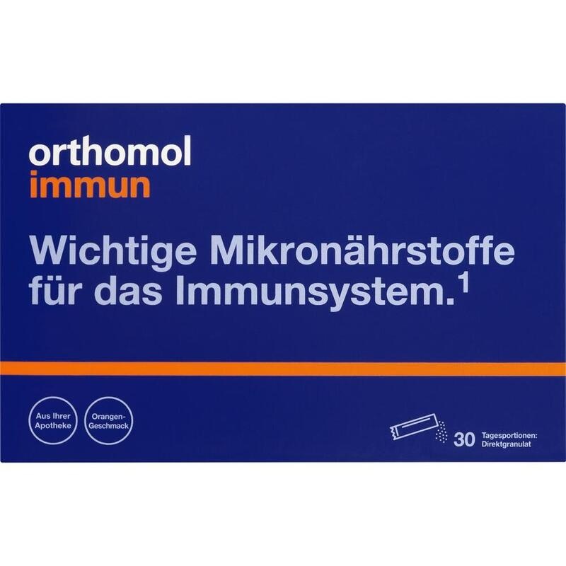 ORTHOMOL Immun Direktgranulat Orange