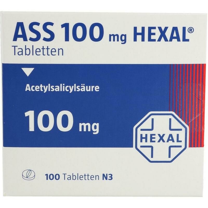 ASS 100 mg HEXAL Tabletten