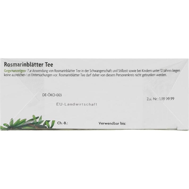 ROSMARINBLÄTTER Arzneitee Rosmarini folium Salus