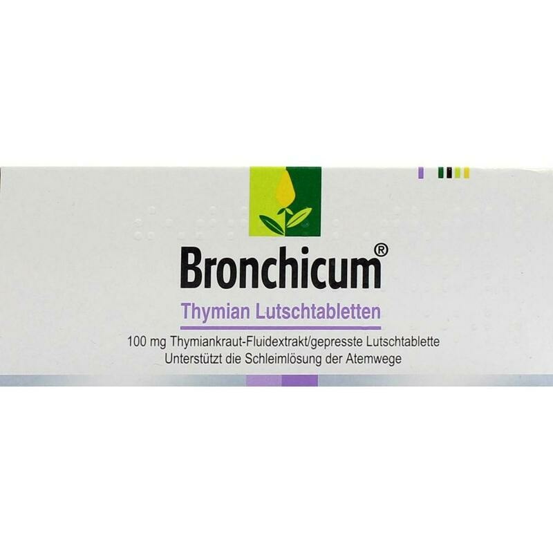 BRONCHICUM Thymian Lutschtabletten