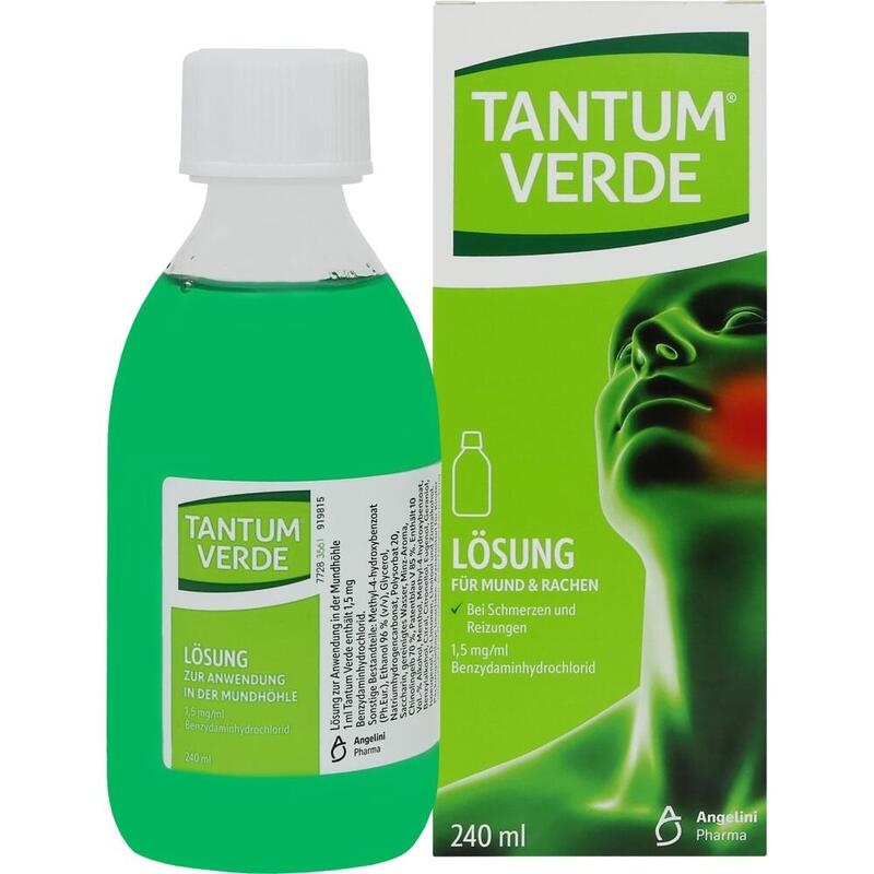 TANTUM VERDE 1,5 mg/ml Lösung z.Anw.i.d.Mundhöhle