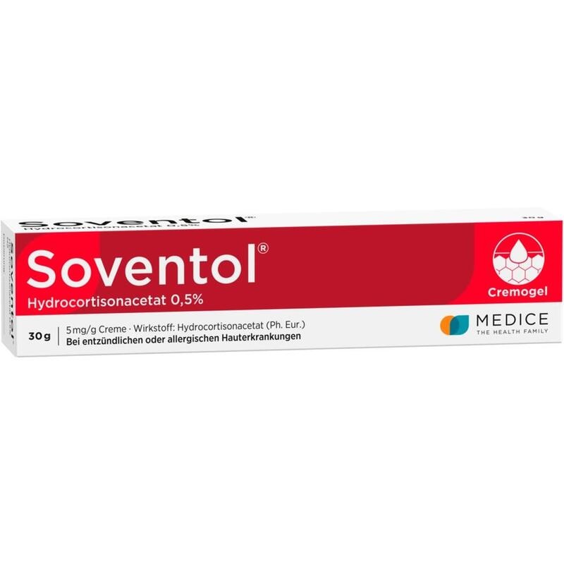 SOVENTOL Hydrocortisonacetat 0,5% Creme