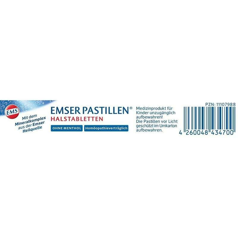 EMSER Pastillen ohne Menthol