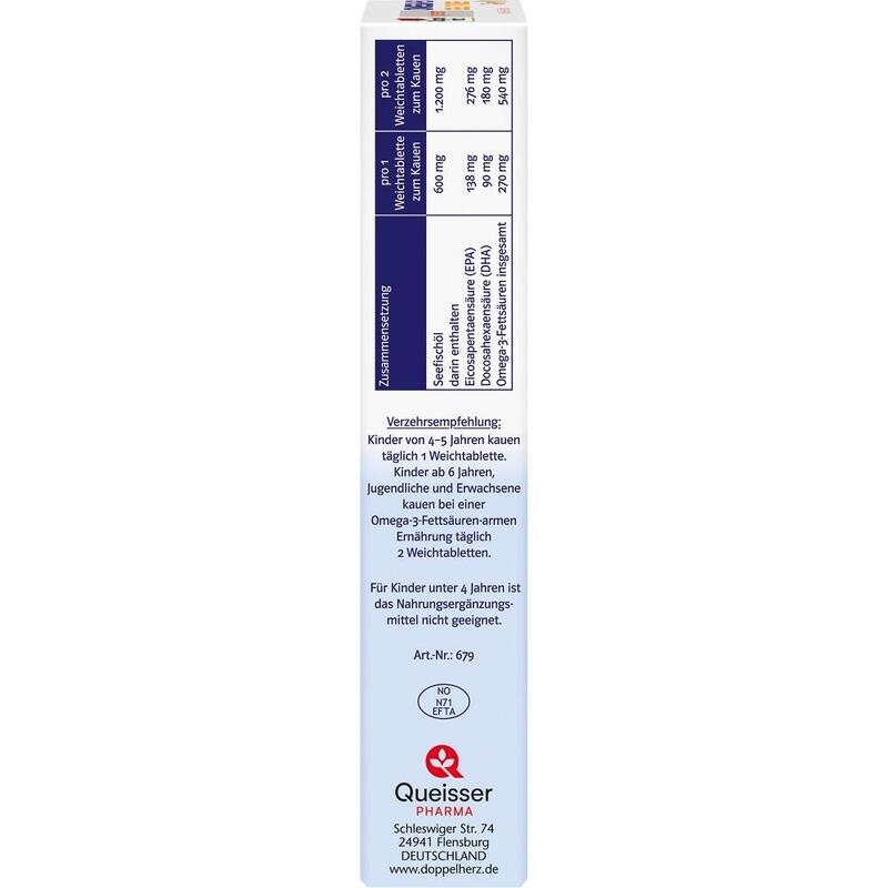 DOPPELHERZ Omega-3 Gel-Tabs family system