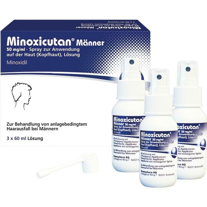 MINOXICUTAN Männer 50 mg/ml Spray