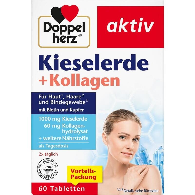 DOPPELHERZ Kieselerde+Kollagen Tabletten
