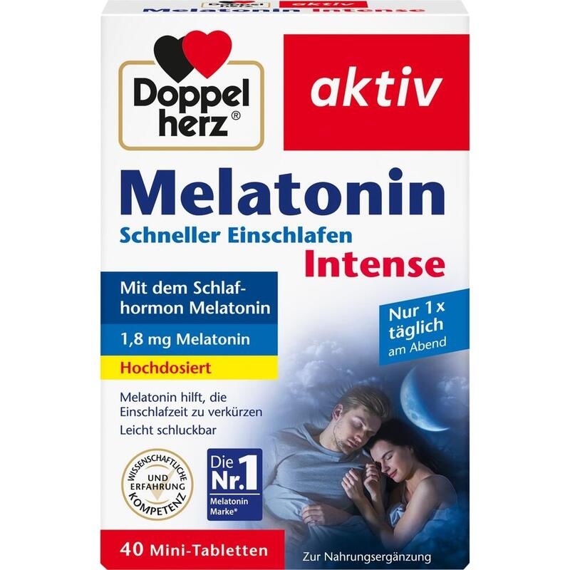 DOPPELHERZ Melatonin Tabletten