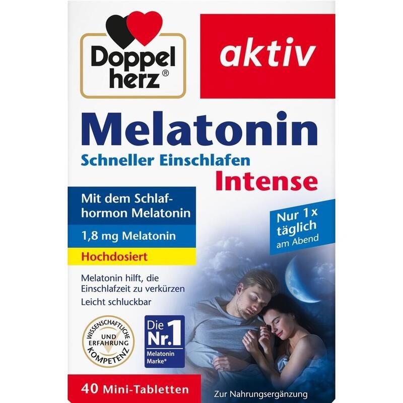 DOPPELHERZ Melatonin Tabletten