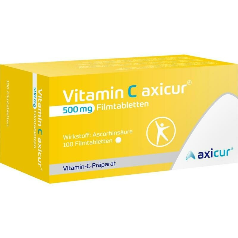 VITAMIN C AXICUR 500 mg Filmtabletten