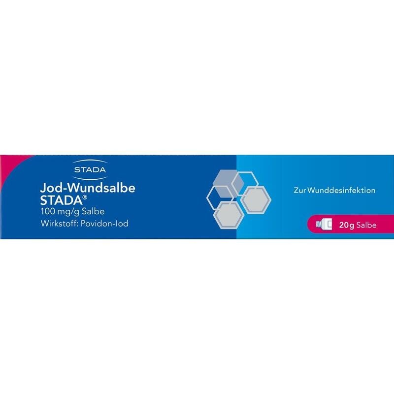 JOD-WUNDSALBE STADA 100 mg/g