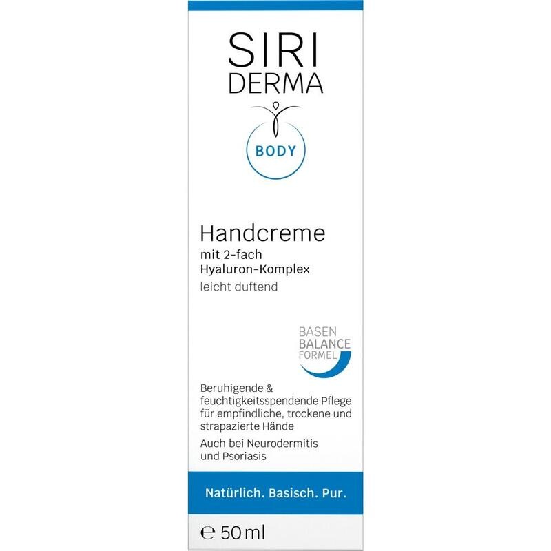 SIRIDERMA Handcreme leicht duftend