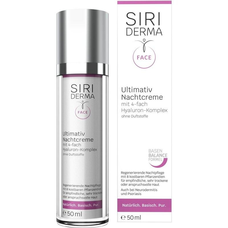 SIRIDERMA Ultimativ Nachtcreme ohne Duftstoffe