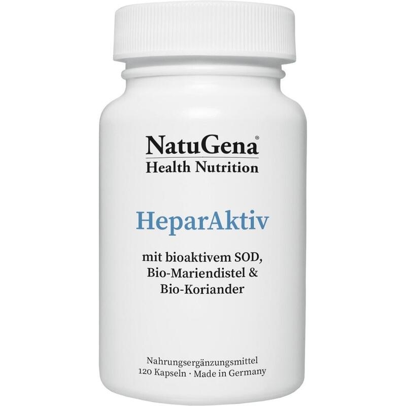 HEPARAKTIV SOD+Bio-Mariendistel+Bio-Koriander Kps.