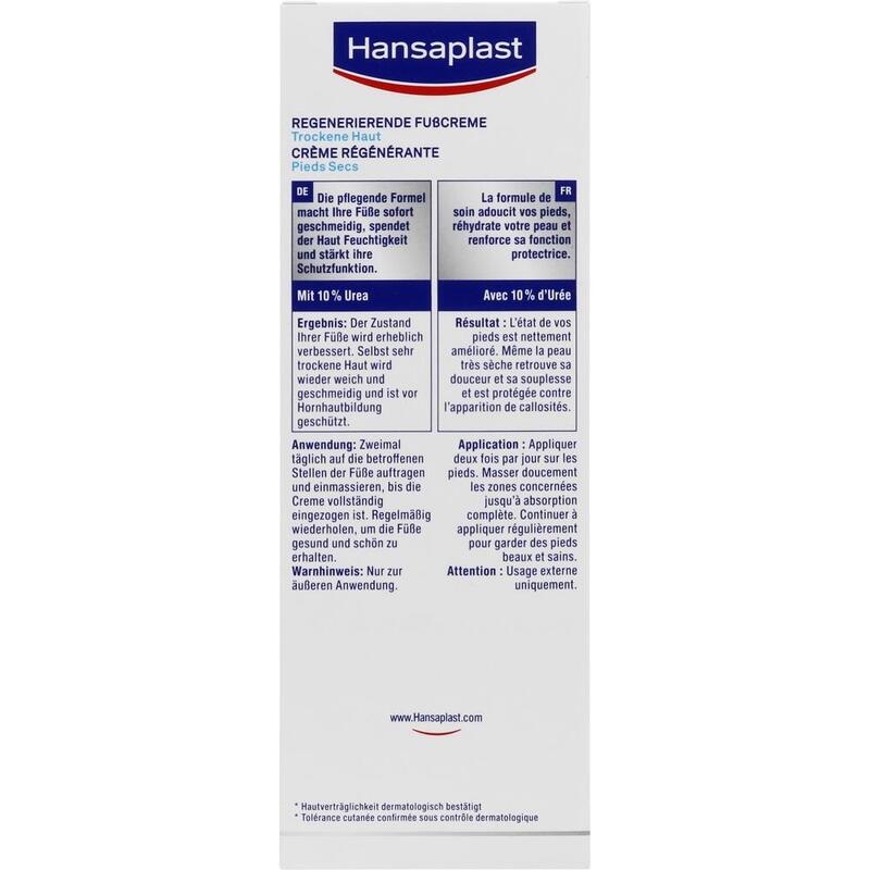 HANSAPLAST Fußcreme 10% Urea