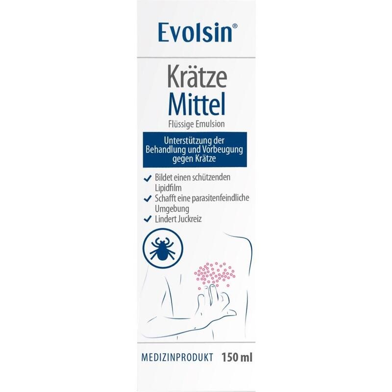 EVOLSIN Krätze Mittel Emulsion