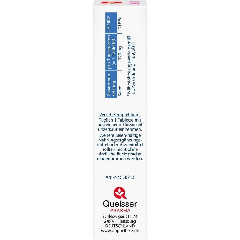 DOPPELHERZ Selen 120 2-Phasen Depot Tabletten