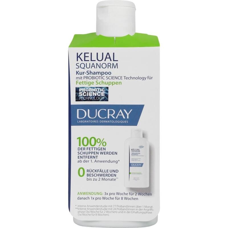 DUCRAY KELUAL SQUANORM Anti-Schuppen Shamp.fettig