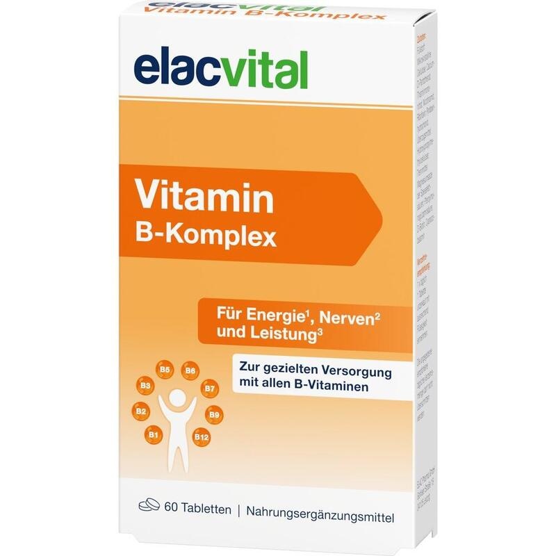 ELACVITAL Vitamin B-Komplex Filmtabletten