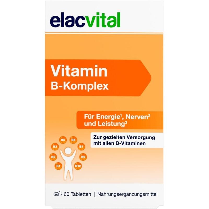 ELACVITAL Vitamin B-Komplex Filmtabletten