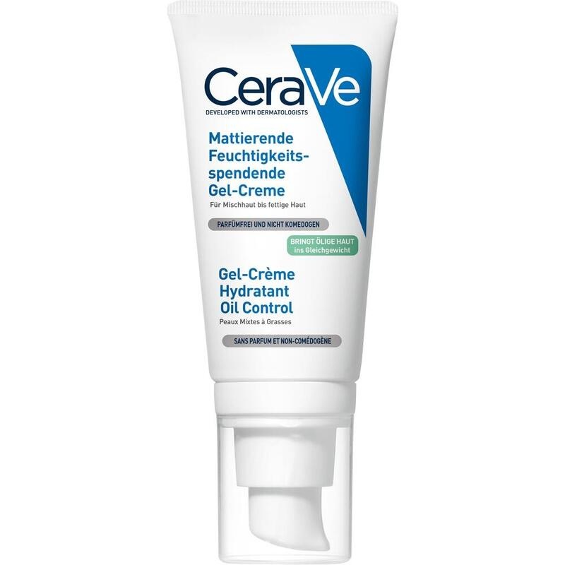 CERAVE feuchtigkeitsspendende Gel-Creme matt