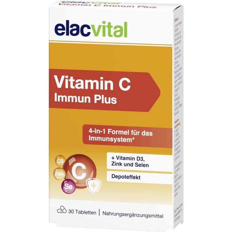 ELACVITAL Vitamin C Immun Plus Filmtabletten