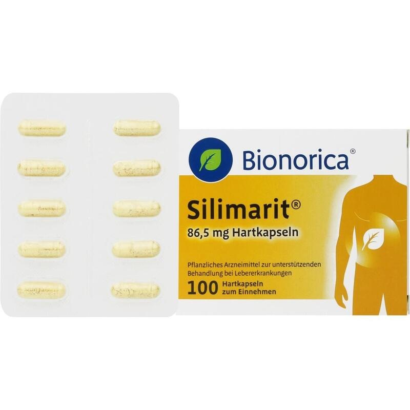 SILIMARIT 86,5 mg Hartkapseln